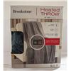 Image 1 : BROOKSTONE HEATED THROW 50 X 60 4 HEAT SETTINGS