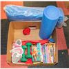 Image 1 : BOX FULL OF FITNESS GEAR - HAND WEIGHTS, ANKLE