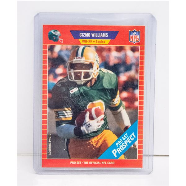 HENRY 'GIZMO" WILLIAMS EDMONTON ESKIMOS RC CARD