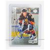 Image 1 : THEOREN FLEURY CALGARY FLAMES SIGNED CARD