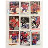 Image 1 : 9 AUTOGRAPHED MONTREAL CANADIENS HOCKEY CARDS