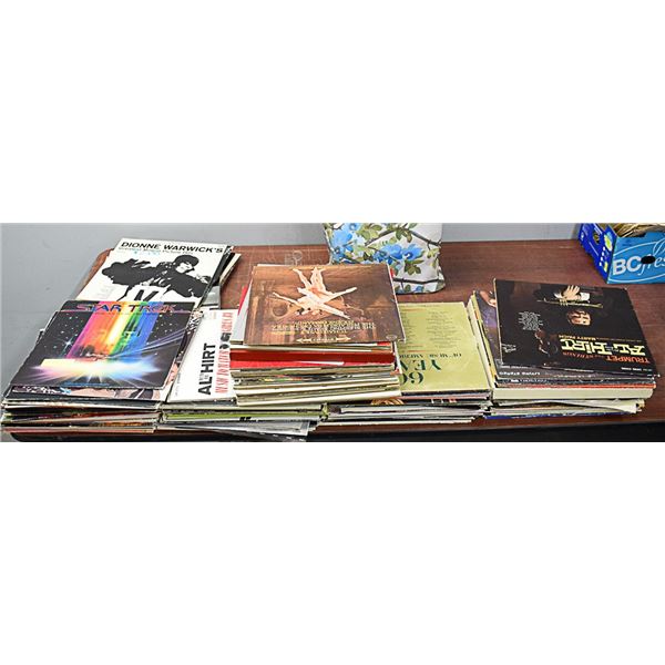 LOT OF ASSORTED RECORDS & CDS