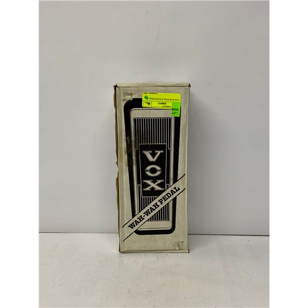 VOX WAH-WAH GUITAR PEDAL