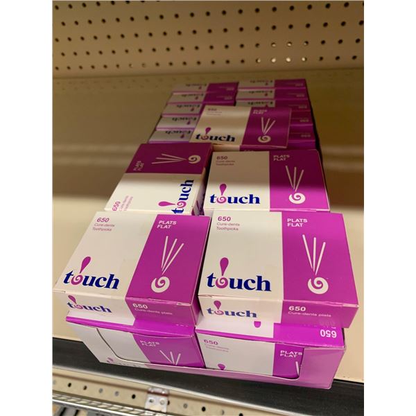 Lot of Touch toothpicks 24 x 650