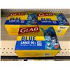 Image 1 : Glad large bags lot of 3 x 30