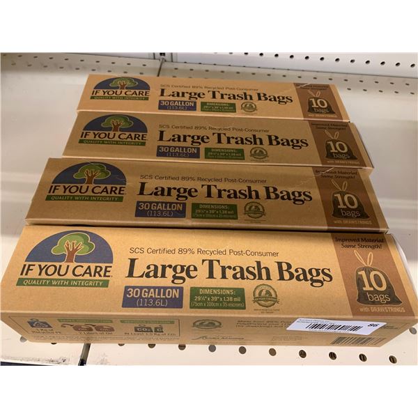Enviro Large 30L trash bags 4 x 10