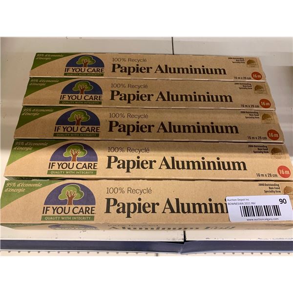 recycled Aluminum foil 50ft x 5