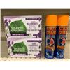 Image 1 : Lot of statice guard and fabric softener