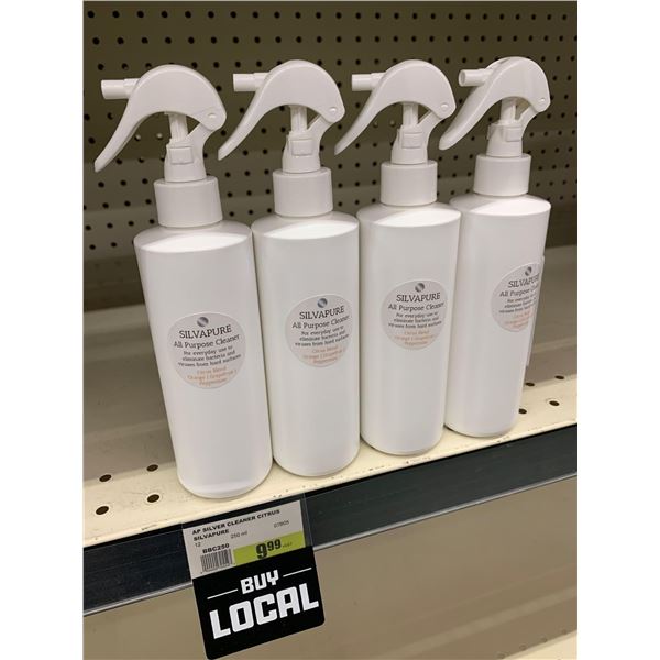 Silver Pure Citrus Cleaner 4 x 250ml