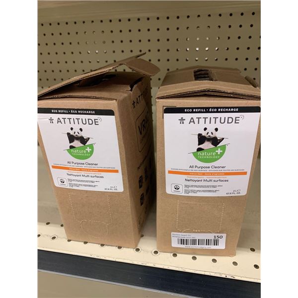 Attitude all purpose cleaner refull 2 x 2L