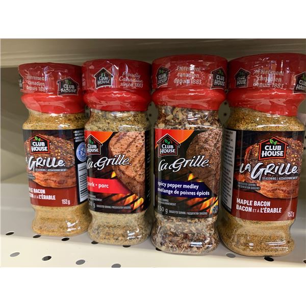 Club House Seasonings lot of 4 x 152g