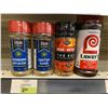 Image 1 : Lot of 4 asst seasonings