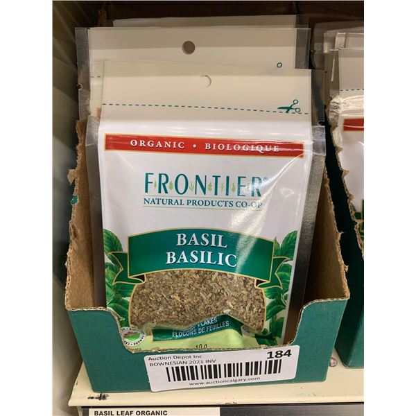 Box of Frontier Seasoning Pouches-Basil