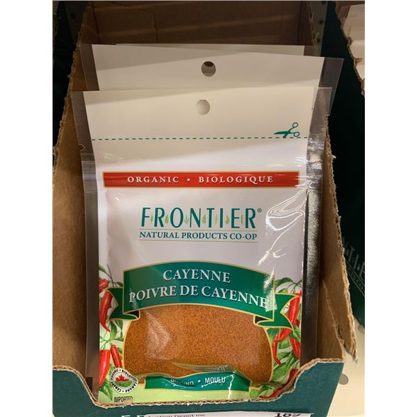 Box of Frontier Seasoning Pouches-Cayene