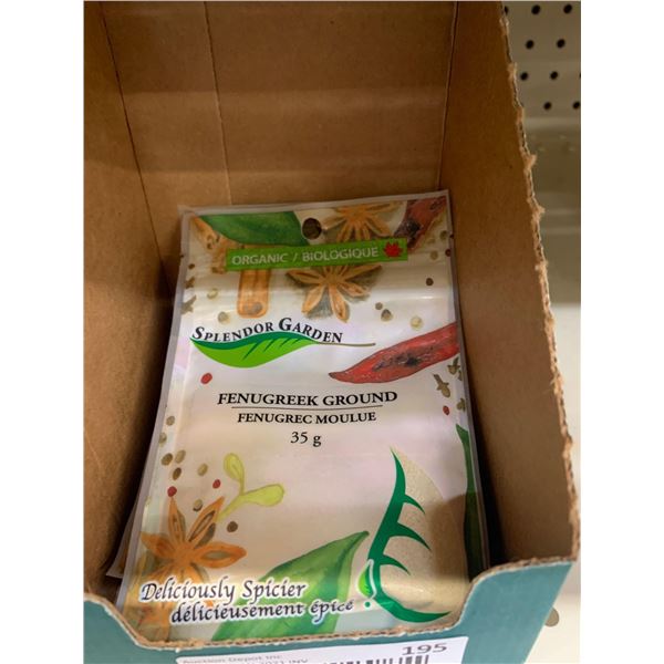 Lot of greek seasoning pouches