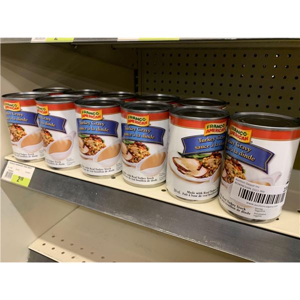 Franco Americo Turkey Gravy lot of. 10 x 284ml