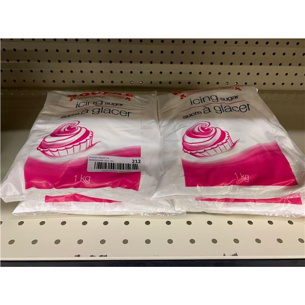 Rogers icing sugar lot of 4 x 1kg