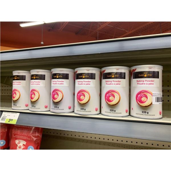 Coop Baking Powder lot of 6 x 225g