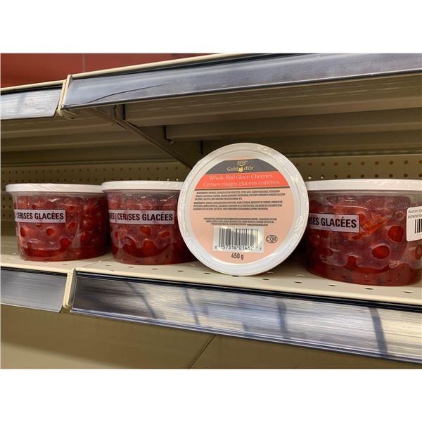 Whole Glazed Cherries lot 7 x 450g