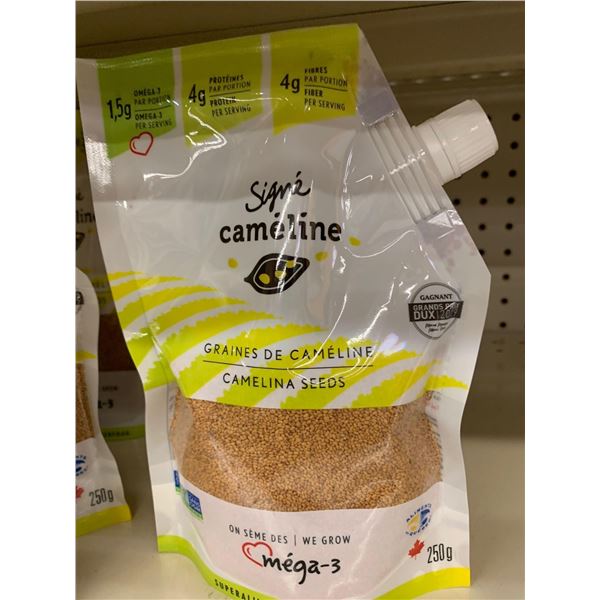 Signe Camelina Seeds lot of 7 x 250g