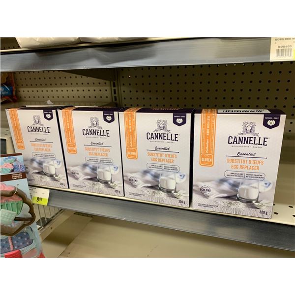 Cannelle Egg Replacer lot of 4 x 300g