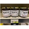 Image 1 : Worthy Strawberry cardamon jam lot of 3 x 225ml