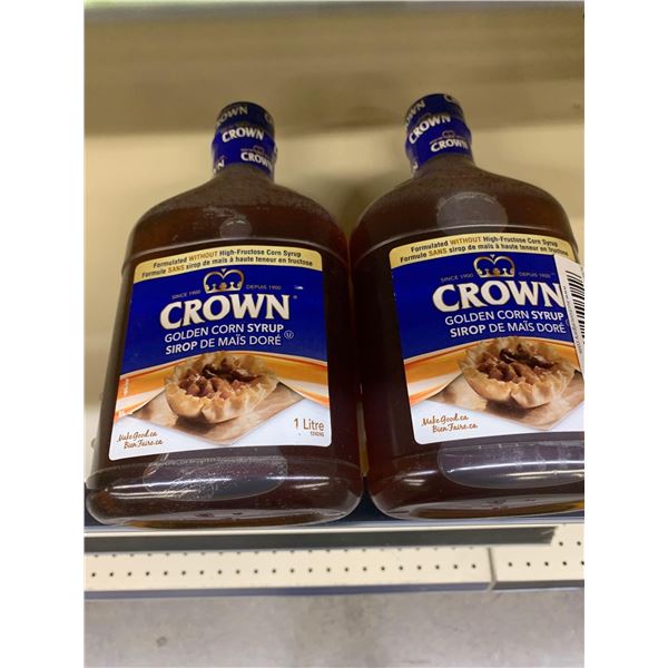 Crown Corn Syrup lot of 2 x 1L