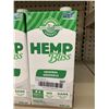 Image 2 : Hemp Bliss original sweetened drink case 6 x 1L