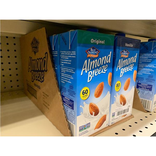 Almond Breeze Case lot of 12 x 1L