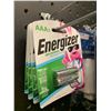 Image 1 : Energizer AAA recgargable batteries lot of 4 packs