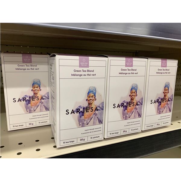 Sarjesa Green Tea Blend lot of 6 x 30g