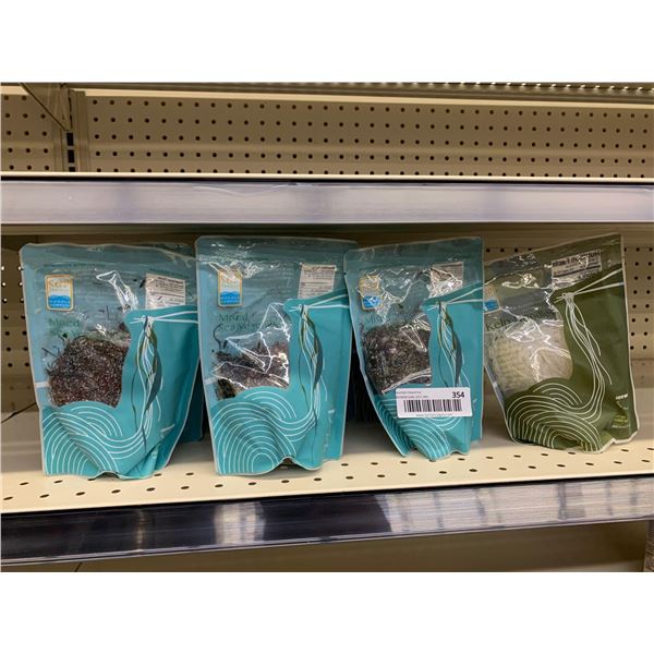 Lot of sea kelp and noodles