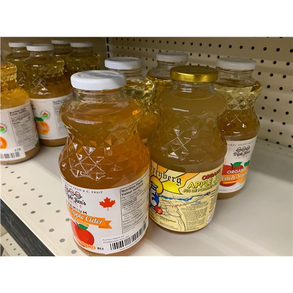 Lot of 5 x 946ml asst organic juice