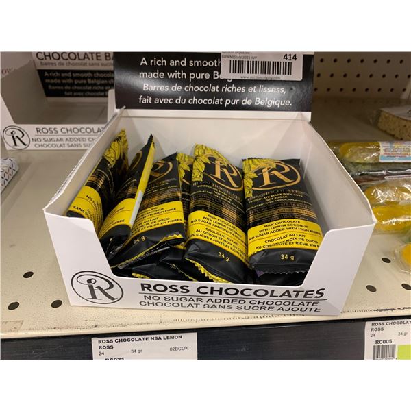 Case of Ross Chocolate Milk Chocolate and Lemon Coconut Bars