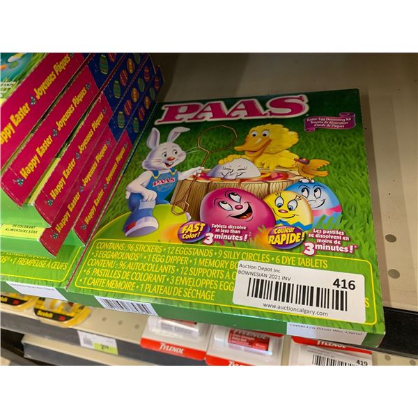 Paas Easter Egg Decorating Kit Lot of 13