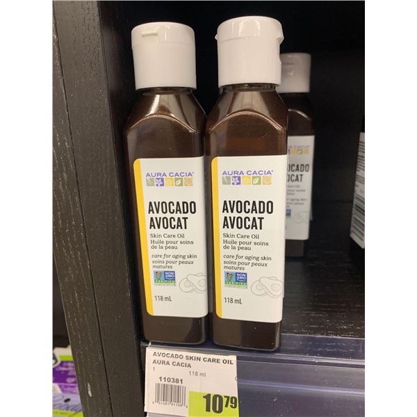 Aura Cacia Avocado Skin Care Oil (2 x 118mL)