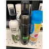 Image 1 : Lot of 3 Assorted Haircare Products and Shaving Gel