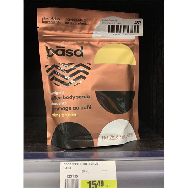 Basd Indulgent Coffee Body Scrub (180g)