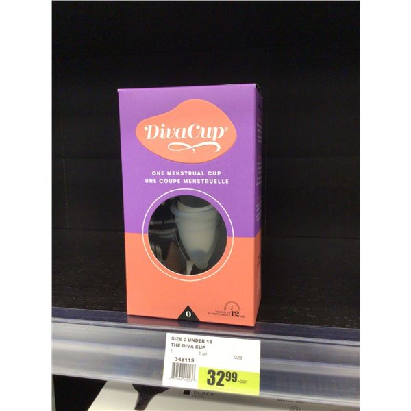Diva Cup One Menstrual Cup Size 0