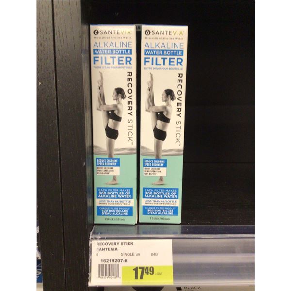 Santevia Alkaline Water Bottle Filter Lot of 2