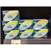Image 1 : OB Fluid-Lock 40-Pack Tampons Lot of 7