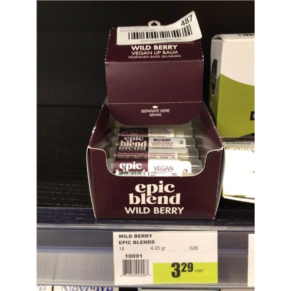 Epic Blend Wild Berry Vegan Lip Balm