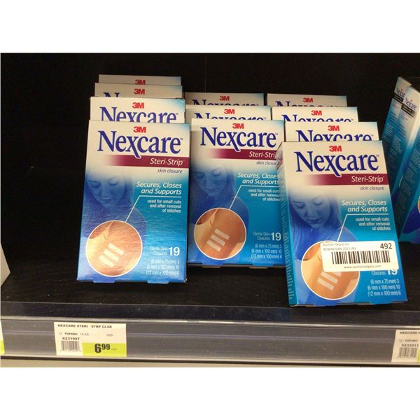 3M Nexcare 19 Steri-Strip Sterile Skin Closures Lot of 11