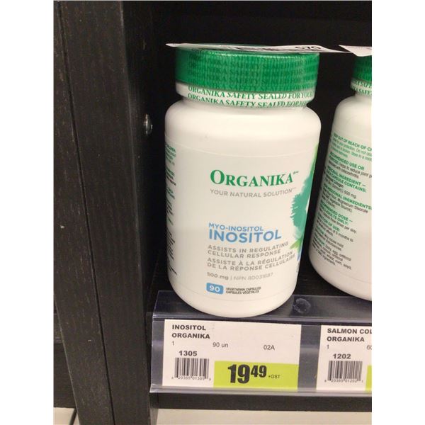 Organika Myo-Inositol 90 Capsules