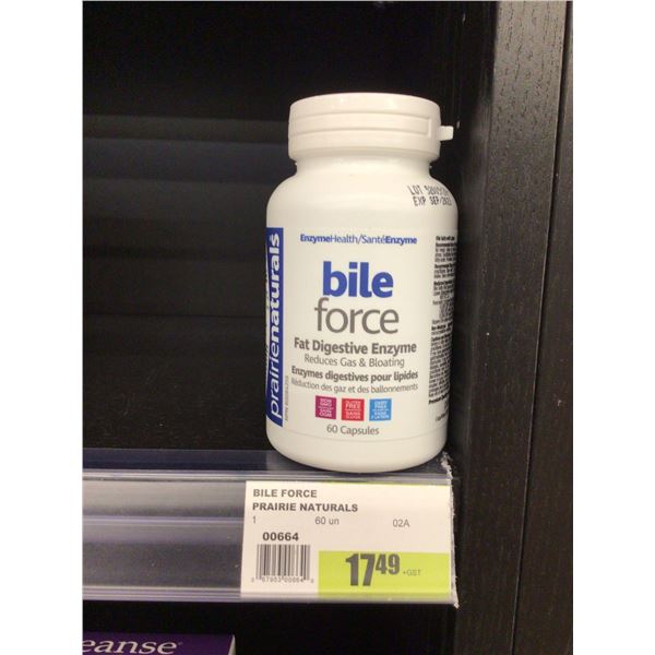 Bile Force Fat Digestive Enzyme 60 Capsules