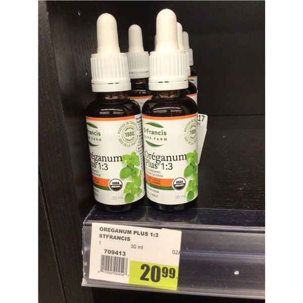 St Francis Oreganum plus cough & cold lot of 2 x 30ml