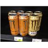 Image 1 : Lot of 7 asst Monster energy drink