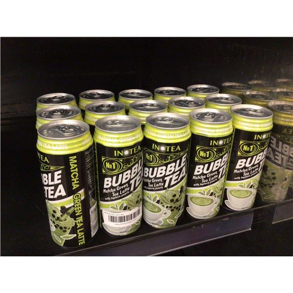 In Tea Bubble Tea Matcha lot of 15 x 490ml
