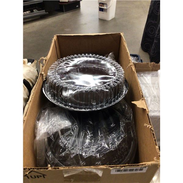 Case of pie/cake display containers