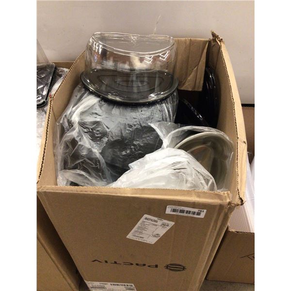 Case of Cake display containers